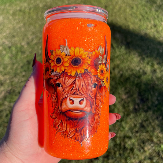 Highland Cow Snow Globe