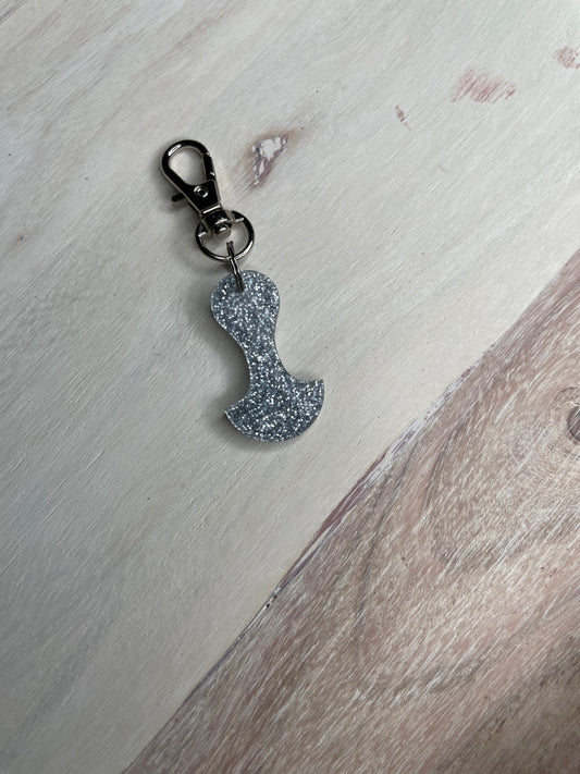 Trolley Token Sliver Glitter